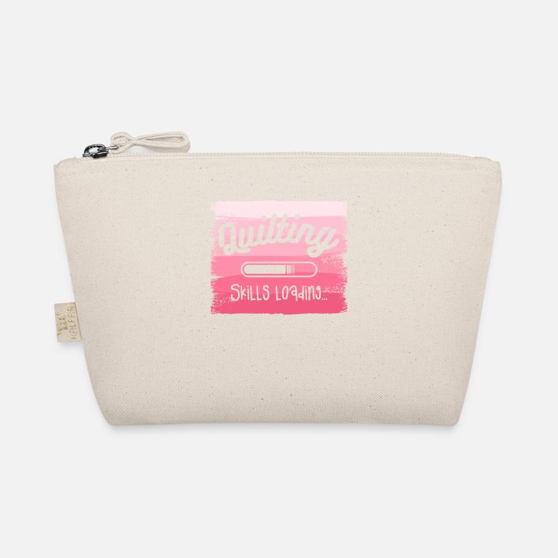 Quilting Skills Loading Seamstress Sewing Quilter Organic Pouch