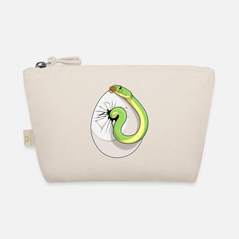 Schlange Ei Schnuller Bio-Täschchen