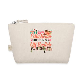 Cute Licensed Esthetician Skincare - Bio-Täschchen - Natur - Vorne