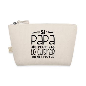 Si Papa Ne Peut Pas Le Cuisiner - Trousse biologique - nature - Devant