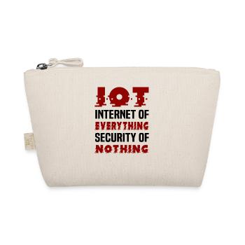 Internet Of Things IOT Programmer Admin IT - Organic Pouch - nature - Front