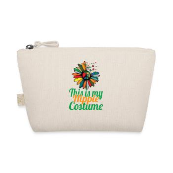 Hippie Peace Sign Peace Flowers Flower Child - Organic Pouch - nature - Front