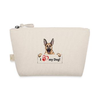 I love my dog - German Shepherd - Organic Pouch - nature - Front