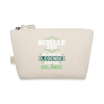 Geselle Gesellenprüfung bestanden Gesellen - Bio-Täschchen - Natur - Vorne