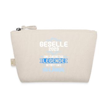 Geselle Gesellenprüfung bestanden Gesellen - Bio-Täschchen - Natur - Vorne