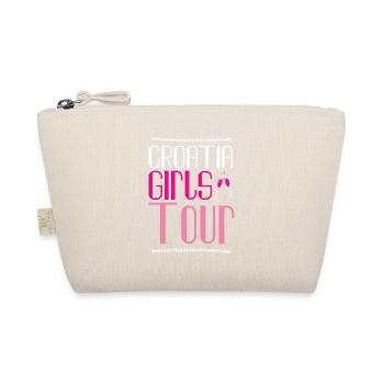 Croatia Girls Tour - Organic Pouch - nature - Front