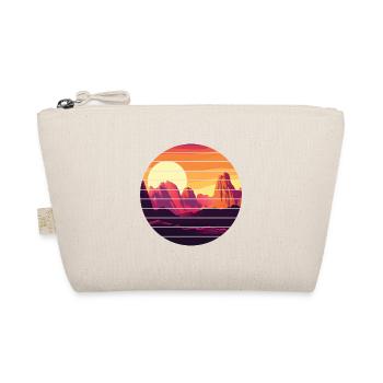 Mountains Hiking Mountain Hiking Hiking Mountain Hikers - Organic Pouch - nature - Front