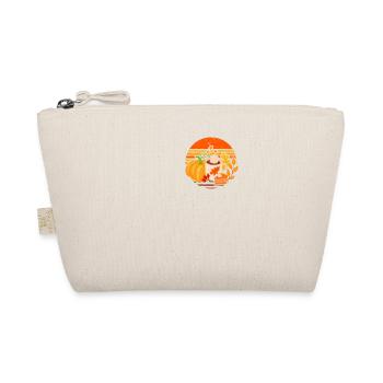 Autumn Coffee Autumn Leaves Pumpkin Halloween Thank You - Organic Pouch - nature - Front