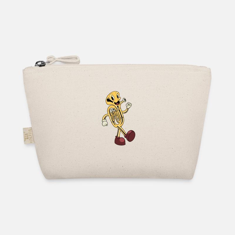 Retro Kawaii Euphonium Organic Pouch