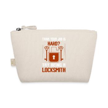 Think Your Job Is Hard? Try Being A Locksmith Lock - Organic Pouch - nature - Front