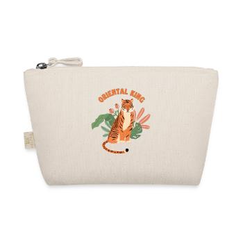 Oriental King Big Cat King Tiger Siberian - Organic Pouch - nature - Front