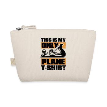 This Is My Only Plane Apparel Tischler Carpenter - Bio-Täschchen - Natur - Vorne
