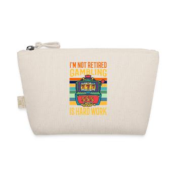 Casino Gambling Slot Machine Card Game - Organic Pouch - nature - Front