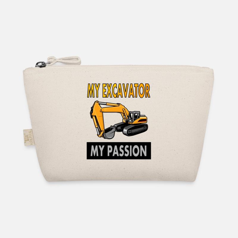 Excavator Driver Saying Excavator Driving Gift Idea Organic Pouch