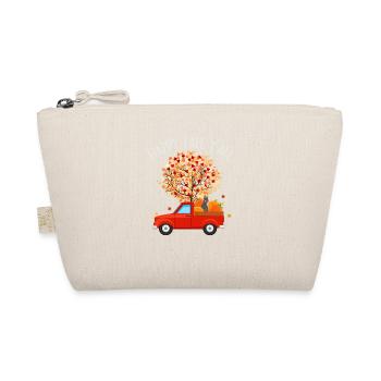 Joyeux automne Y’all Doberman Riding Truck Pumpkin - Trousse biologique - nature - Devant
