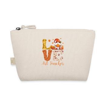 Love Art Teacher Autumn Lover Autumn Leaves - Organic Pouch - nature - Front