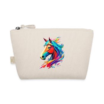 Unique designs for horse lovers! - Organic Pouch - nature - Front