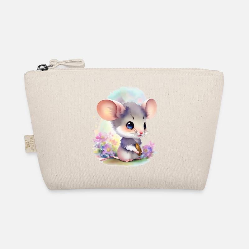 Cute Mouse Organic Pouch