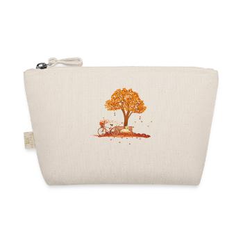 Drôle Golden Retriever Chien Amoureux Automne - Trousse biologique - nature - Devant