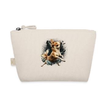 Chihuahua | Ballerina | Ballet | Dance | Dancing | - Bio-Täschchen - Natur - Vorne