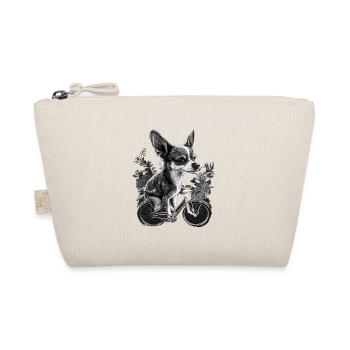 Chihuahua | Vélo | Chien | Cyclisme | Cycliste - Trousse biologique - nature - Devant