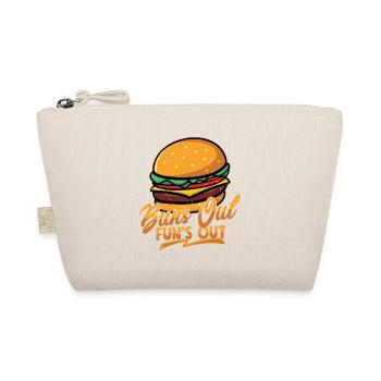Buns Out Fun's Out Hamburger Food Meat Buns - Bio-Täschchen - Natur - Vorne