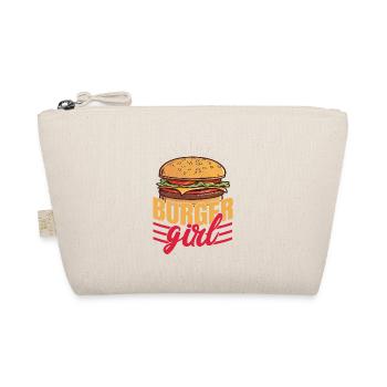 Burger Girl Hamburger Food Meat Buns - Bio-Täschchen - Natur - Vorne