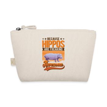 Hippo Gift Hippo Hippo - Organic Pouch - nature - Front