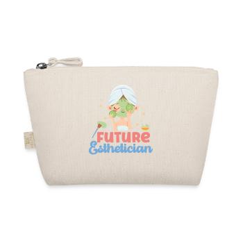 Cute Licensed Esthetician Skincare - Bio-Täschchen - Natur - Vorne