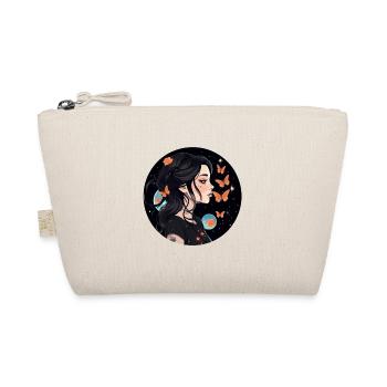 Esthétique gothique fille et papillons dans - Trousse biologique - nature - Devant