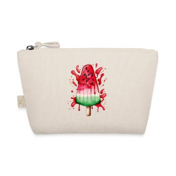 Watermelon Ice Wassermelone Eis - Bio-Täschchen - Natur - Vorne