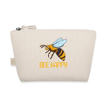 Bee Happy - Organic Pouch - nature - Front