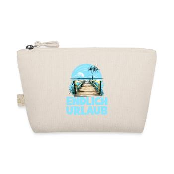 Urlaubsbereit Urlaub für einen Strandurlaub - Bio-Täschchen - Natur - Vorne