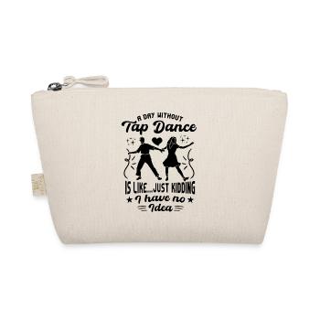 Tap Dancer Tap Dance Shoes Tap Dance Instructor - Organic Pouch - nature - Front