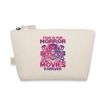 Zombie Horror Horror Film Festival + Halloween - Organic Pouch - nature - Front