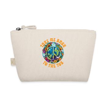 Hippie Peace Sign Peace Flowers Flower Child - Trousse biologique - nature - Devant