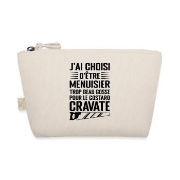 Humour Menuisier Atelier de Menuiserie - Trousse biologique - nature - Devant
