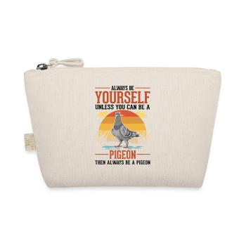 Pigeon Gift Pigeon Fancier Carrier Pigeon - Organic Pouch - nature - Front