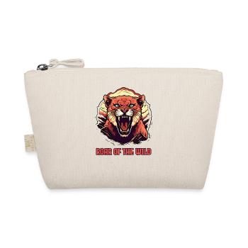 Roar of the wilderness and the wild mountain lion - Organic Pouch - nature - Front
