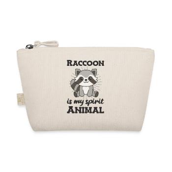 Le raton laveur est mon animal spirituel - mignon raton laveur - Trousse biologique - nature - Devant