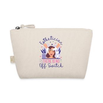 Cute Licensed Esthetician Skincare - Bio-Täschchen - Natur - Vorne