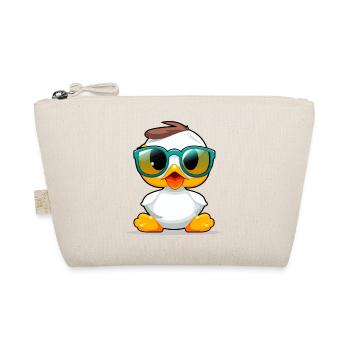 Popy die Ente - Bio-Täschchen - Natur - Vorne