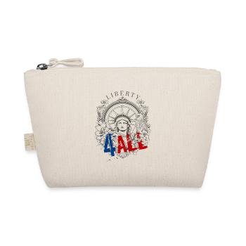 4 July - Independence Day. If you love freedom - t - Organic Pouch - nature - Front