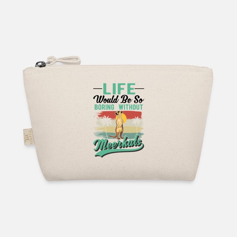 Erdmännchen Geschenk Meerkat Bio-Täschchen