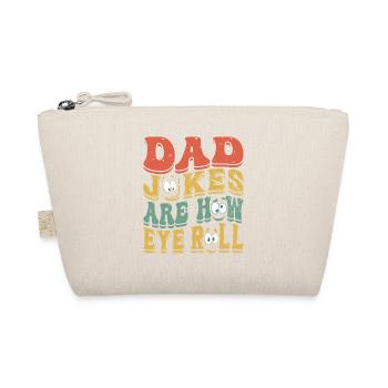 Les blagues de papa sont comment rouler les yeux drôle cadeau de fête des pères - Trousse biologique - nature - Devant