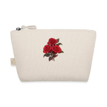 Kühle rote Blumen Liebhaber Vintage Humor Rosen Neuheit - Bio-Täschchen - Natur - Vorne