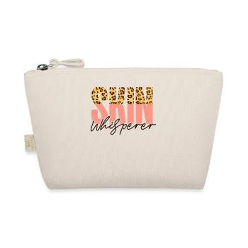 Cute Licensed Esthetician Skincare - Organic Pouch - nature - Front