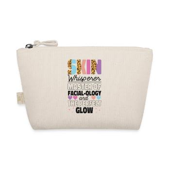 Cute Licensed Esthetician Skincare - Bio-Täschchen - Natur - Vorne