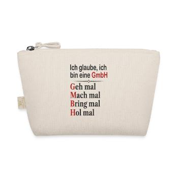 Ich glaube ich bin eine GmbH Lustige Sprüche - Bio-Täschchen - Natur - Vorne