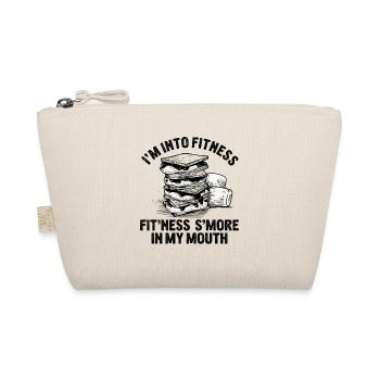 Funny fitness s'mores workout marshmallows camper - Organic Pouch - nature - Front